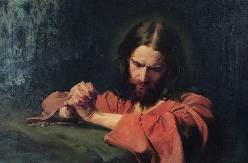 Christ praying in the Garden